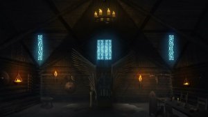 ASMR background: Viking Throne room!