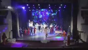 Новогодние театрализованные артистов театра-студии Дома офицеров «Простоквашино Новый код»