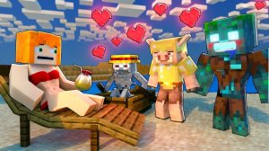 МОНСТРЫ ВЛЮБИЛИСЬ В АЛЕКС - МАЙНКРАФТ МУЛЬТИКИ