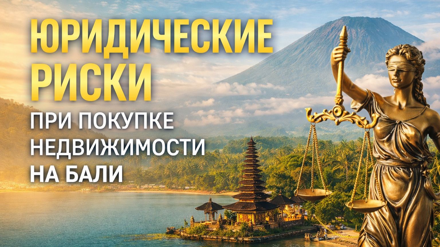 Юридические риски при покупке недвижимости на Бали