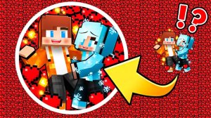 ДЖЕЙ ДЖЕЙ пригласил Ледяную девушку в свой ОГНЕННЫЙ мир и они полюбили друг друга. Майнкрафт Мультик