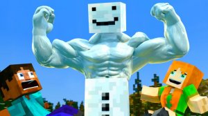 КРУТОЙ СНЕГОВИК - МАЙНКРАФТ МУЛЬТИКИ