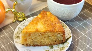 ПИРОГ С ЯБЛОКАМИ вкуснее Шарлотки в сто раз. Без яиц, без молока, такой нежный пирог тает во рту