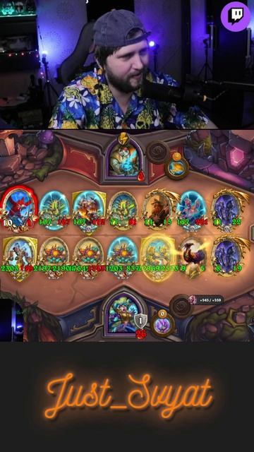 Грязь VS Грязь #hsbg   #just_svyat #heartstone #хартстоун #стрим