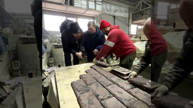 Россия. Отзыв об обучении технологии «Мрамор из бетона» в производственной компании ЛОБАС