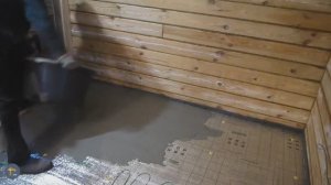 Как залить наливной пол на деревянные доски и установить теплый пол