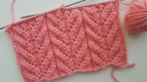 🌀 Ажурные косы спицами: Сочетание объёма и лёгкости | Подробный мастер-класс 🌀