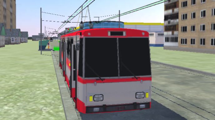 |Skoda 14tr по маршруту №20 | Micro-Trolleybus Simulator | Первый раз |