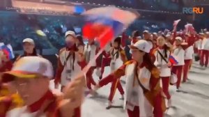 Единая команда России приняла участие в церемонии открытия V Всемирных игр кочевников