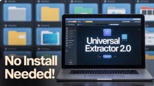 Как РАСПАКОВАТЬ ИНСТАЛЛЯТОР ПРОГРАММЫ\ИГРЫ без УСТАНОВКИ на ПК | Universal Extractor 2.0