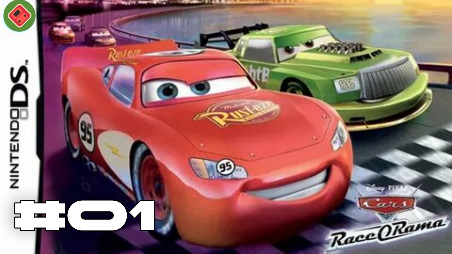 Прохождение игры на MelonDS | Cars Race-O-Rama #01