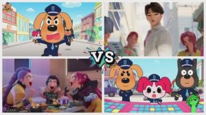 ШЕРИФ ЛАБРАДОР против ОХОТНИКОВ 🐶 ВЕСЕЛЫЙ ТАНЕЦ: Смешные МУЛЬТИКИ для детей ✨🚀