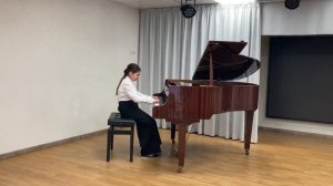 Марзина Дарина, ДШИ № 76, Бах И.С. Маленькая двухголосная фуга c-moll