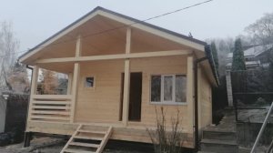 Видео обзор бани из бруса. СК Эталон СтройДом