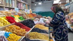 Сладкий рай на рынке Махачкалы урбеч, покупаем Хонобах, конфеты Дагестан май 2023