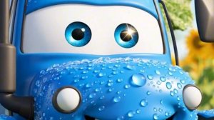 Синий трактор уменьшился 🔬 | Маленький трактор в огромном мире 🌱 Приключение в огороде