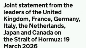🇪🇺🇺🇸🇮🇷 Британия, Франция, Германия, Италия, Нидерланды, Япония и Канада выпустили совместное з
