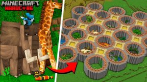 строим зоопарк в майнкрафте 5 часть .наконец