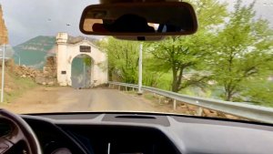 В Верхний Гуниб после ливня на авто Дагестан май 2024