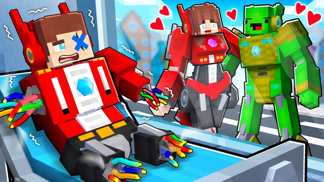 ДЖЕЙ ДЖЕЯ ТРАНСФОРМЕРА БРОСИЛА ДЕВУШКА - МАЙНКРАФТ МУЛЬТИКИ