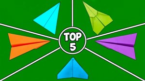 САМОЛЕТ из бумаги. 🛩️Как сделать САМОЛЕТ который ДОЛГО летит