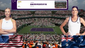 ⏰18:00 (6) 🇺🇸Аманда Анисимова - 🇦🇺Айла Томлянович