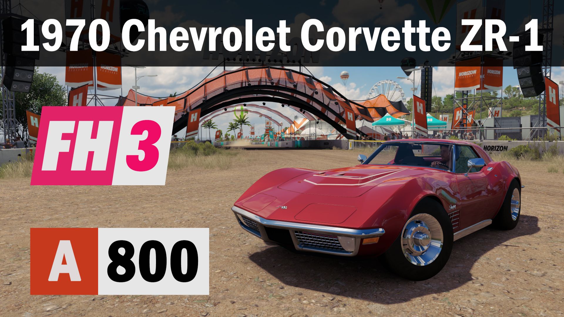 Forza Horizon 3 - 1970 Chevrolet Corvette ZR-1, Race