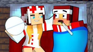 ДЖЕЙ ДЖЕЙ СБЕГАЕТ ОТ МЕДСЕСТРЫ - МАЙНКРАФТ МУЛЬТИКИ