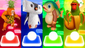 Coffin Dance БРЕЙНРОТ Итальянские Мемы | Tiles Hop №357