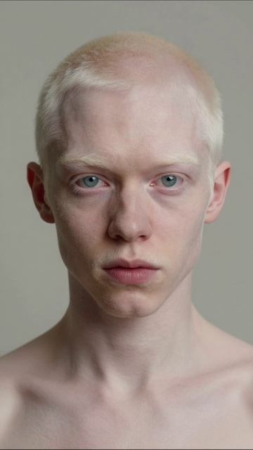 Секреты необычной красоты: необычный портрет #красота #портрет #мода