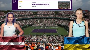 ⏰21:00 (25) 🇱🇻Елена Остапенко - 🇺🇦Даяна Ястремска