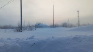 Заполярье. Весенние морозы --45 ☃️❄️☃️