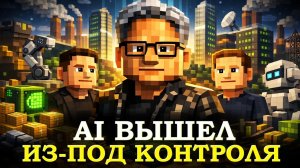 ШОК-ЭКСПЕРИМЕНТ： Ученые Заперли 1000 ИИ в Minecraft и Вот Что Случилось