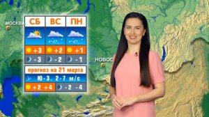 Прогноз погоды на 21 марта в Новосибирске