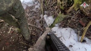 Штурмовики ГрВ «Север» оттачивают навыки тактического боя