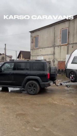 Люди уезжают на KARSO. Один из дней выдачи внедорожного дома на колесах для путешествий😊