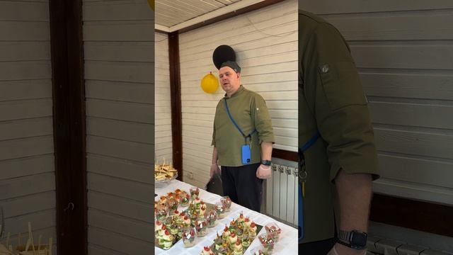 банкет мастер класс обучение фуршет