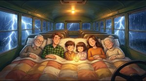 Семейный вечер в крошечном доме на колёсах 🚌 Мультики для детей. Детские мультики смотреть