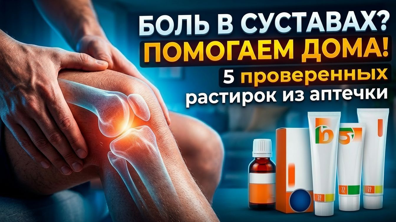 Как снять боль в суставах дома: 5 проверенных рецептов растирок из аптечки