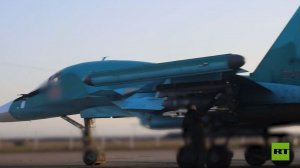 مقاتلة "سو-34" الروسية تستهدف مواقع لقوات العدو على الجبهة