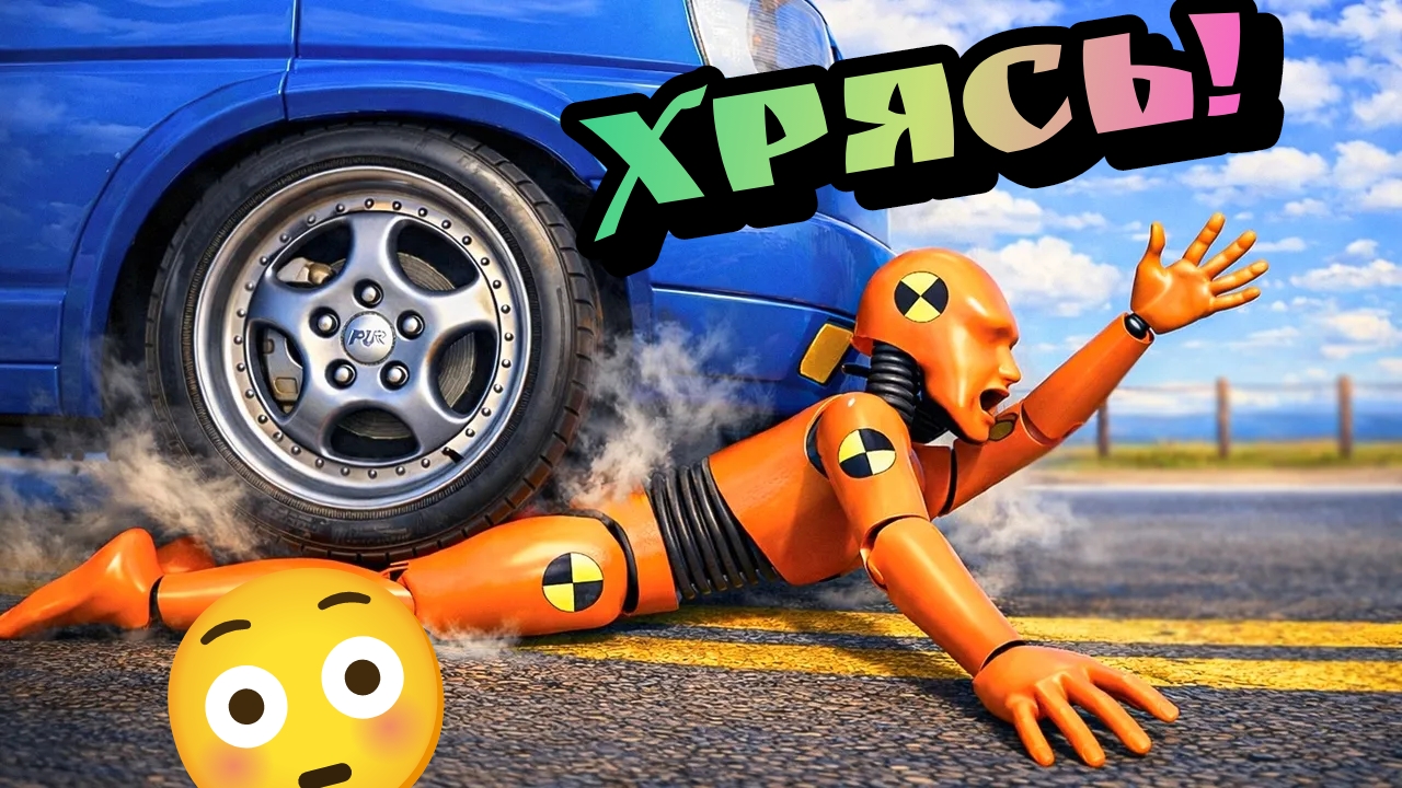 Так бывает - машина вышла из строя и АВАРИЯ...Подборка аварий BeamNG, бимка, бимиджи, биэменджи