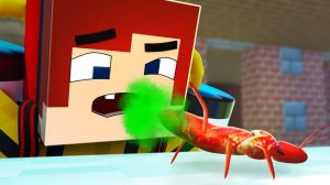 ПУКАЮЩИЕ ТАРАКАНЫ В ДОМЕ - МАЙНКРАФТ МУЛЬТИКИ