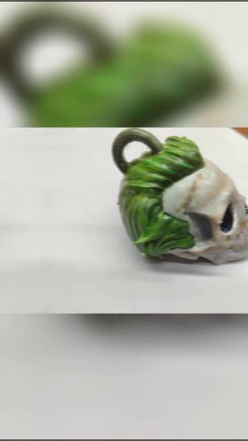 Брелок Череп Джокера. 3Д печать.