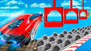 Сможет ли ламба пролететь через слои с фигурами в гта 5  - эксперимент в gta 5