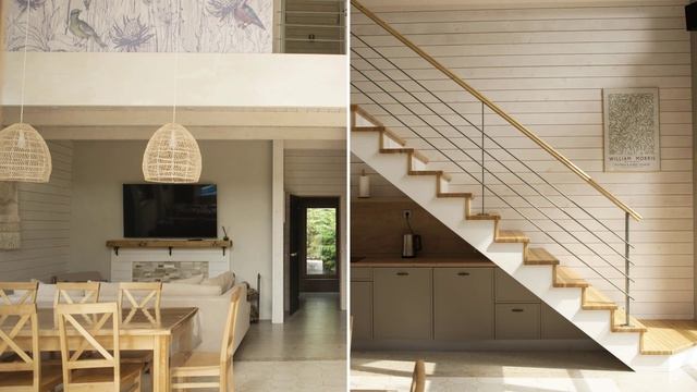 Скандинавский дом с баней