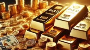 Отжим цвета платины, золота и серебра