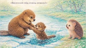 Ёжик и безопасность весной