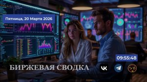 🔥Биржевая сводка  ✅ Обзор рынка