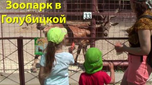 Зоопарк в Голубицкой | Июль 2017 | Семейная поездка
