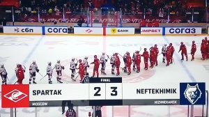 Хоккей.Буллиты Спартак-Нефтехимик